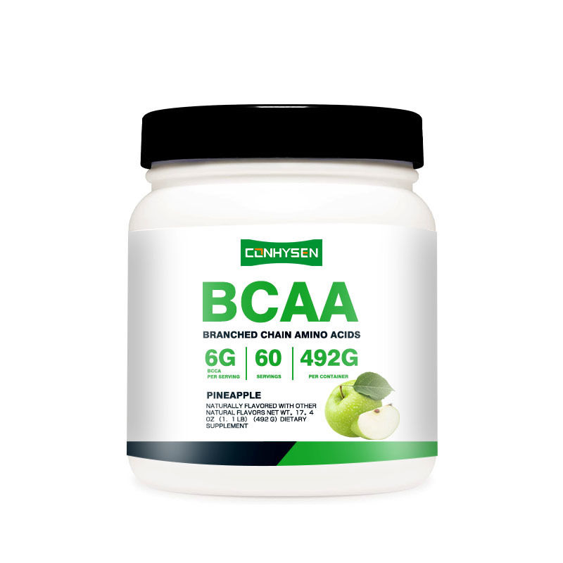 Порошок BCAA для здоровья Спортивное питание поддерживает рост мышц Энергетический напиток
