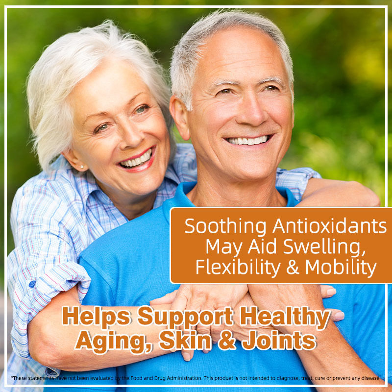 Органические капсулы морского мха с фукусом и лопухом для здоровья суставов и кожи