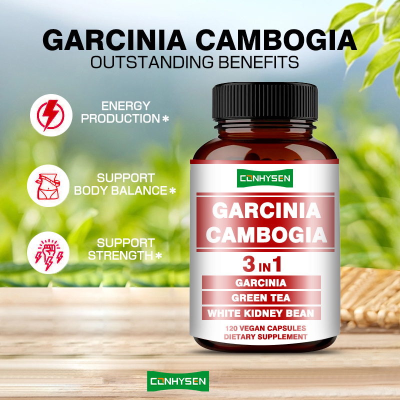 Высококачественные капсулы Garcinia Cambogia - комплекс для похудения 3-в-1, поддерживающий баланс организма