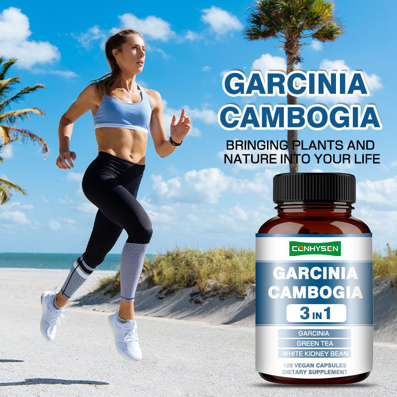 Премиум Custom Garcinia Камбоджиа капсулы Белые бобы добавка для производства энергии