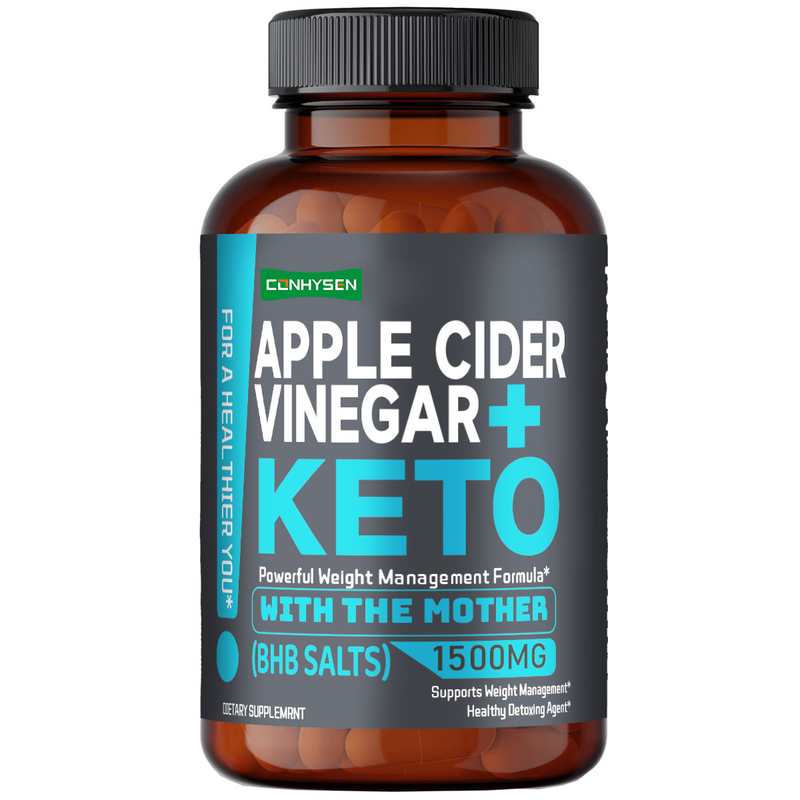 OEM ODM Keto Boost Капсулы с солями BHB и яблочным уксусом для сжигания жира и поддержания кетоза - Ваш идеальный компаньон для кето-диеты
