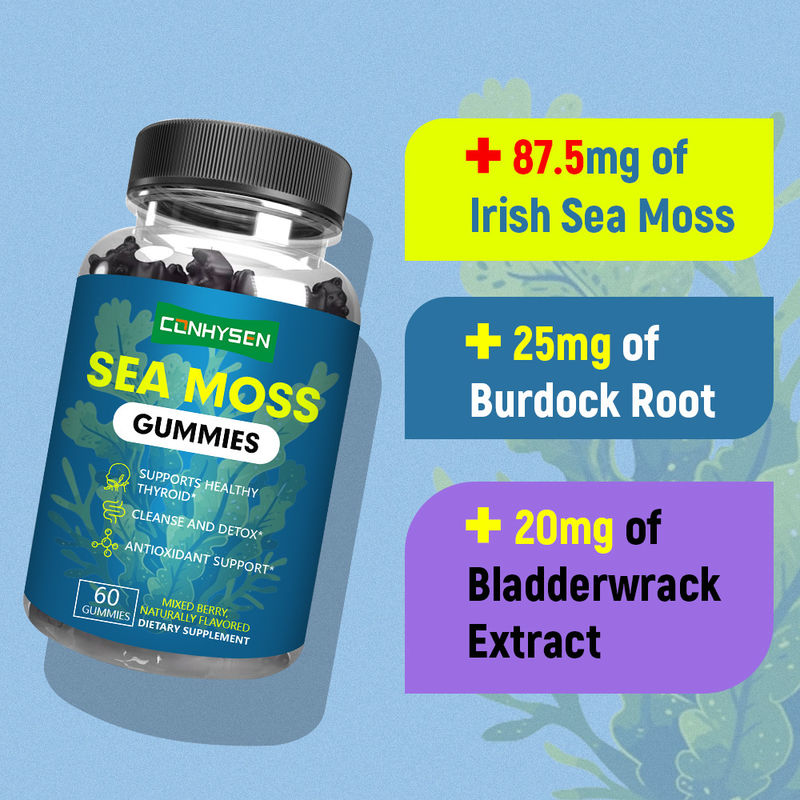 Производство органических ресниц из морского моха Ирландии для очистки и детоксикации