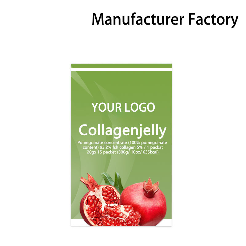 OEM ODM Косметические продукты для красоты, отбеливающие кожу, витамин C, глутатион, коллаген, желейные палочки