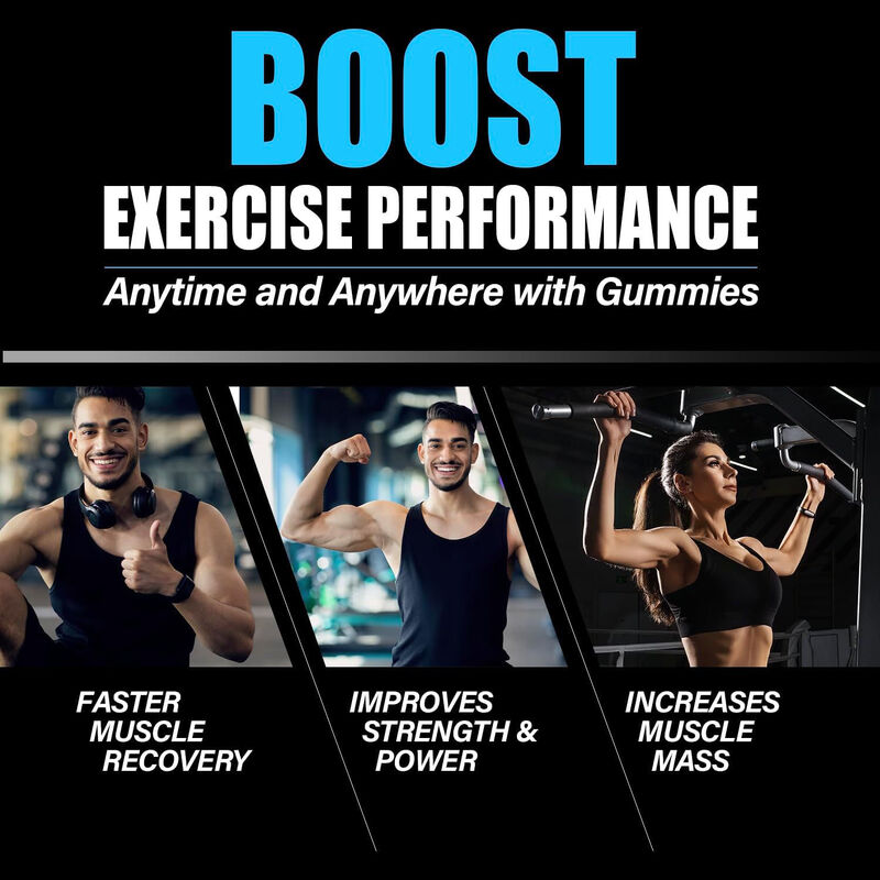 Предтренировочный комплекс для спорта, рост мышц, креатин моногидрат в форме жевательных конфет. Увеличивает мышечную массу. Креатиновая жевательная добавка.