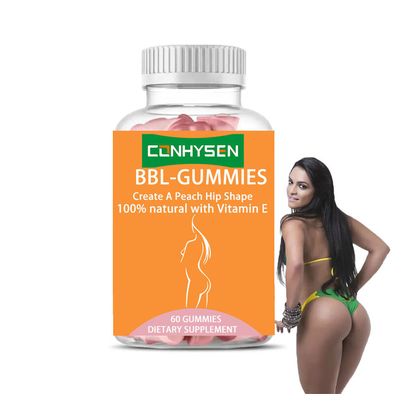 OEM Private Label BBL Gummies Gummy Candy Butt Enhancement Hip Booster для взрослых Не для детей или беременных женщин