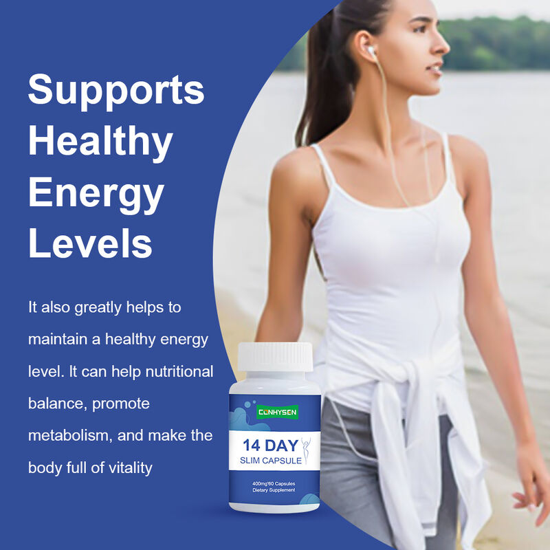 Частный бренд 14 дней Slim капсула поддерживает пищеварительное здоровье и потерю веса Диетическая добавка детокс капсулы
