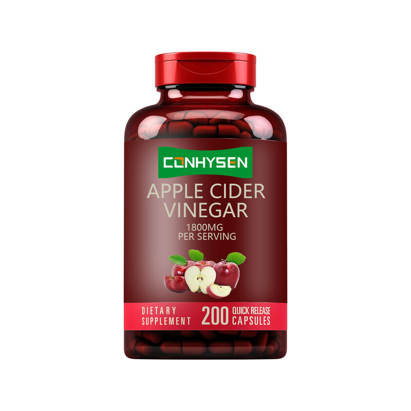 OEM/ODM ACV Supplement Support Digestion & Detox Weight Management Apple Cider Vinegar Capsules for Men Women