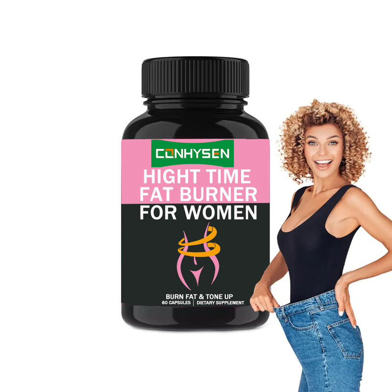 OEM/ODM Private Label Night Time Fat Burner White Kidney Bean Extract Boost Metabolism Woman Support Muscle Recovery Capsules (Ночное масло для сжигания жира) Белый экстракт из бобов для почек