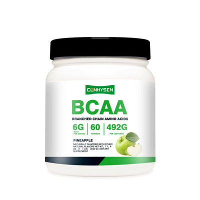 Порошок BCAA для здоровья Спортивное питание поддерживает рост мышц Энергетический напиток