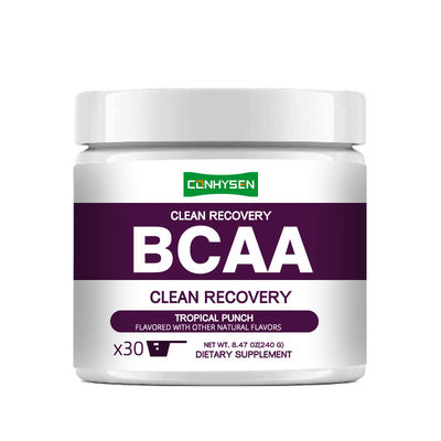Настройка чистого восстановления BCAA порошок 100% веган повышает когнитивную производительность функции мозга