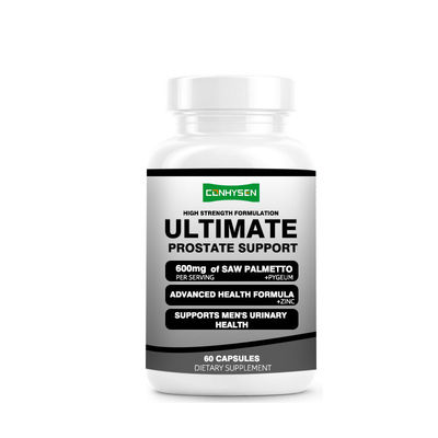 Фабричная кастомизация капсул для простаты Ultimate Prostate 600 мг с пальметто для уменьшения выпадения волос