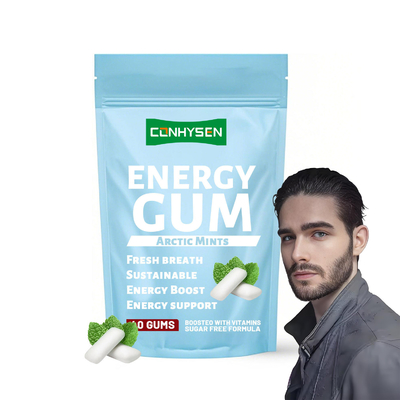 Жевательная резинка для взрослых Factory Adults Energy Gum с ксилитом. Премиум-класс. Индивидуальный заказ.