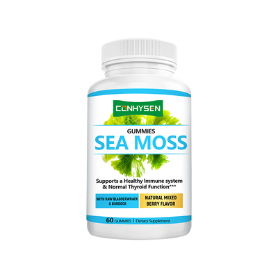 Морские водоросли Gummies Естественная поддержка энергии Ягодный вкус OEM/ODM на заказ