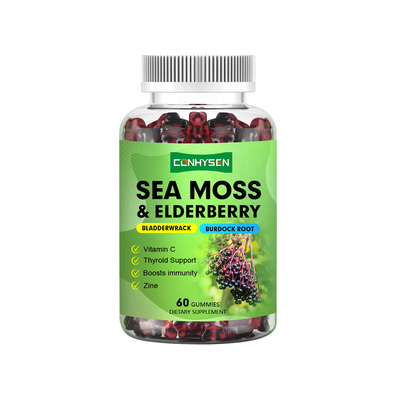 Море мох жвачки с витамином С Цинк поставщик фабрика для антиоксидантной поддержки