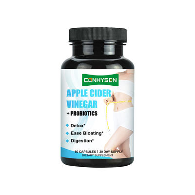 Очистить и детоксицировать капсулы яблочного уксуса с пробиотиками