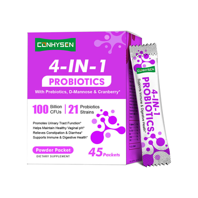 Укрепление иммунитета, пищеварение, для взрослых, пробиотики 4-в-1, порошок, оптовая продажа с завода